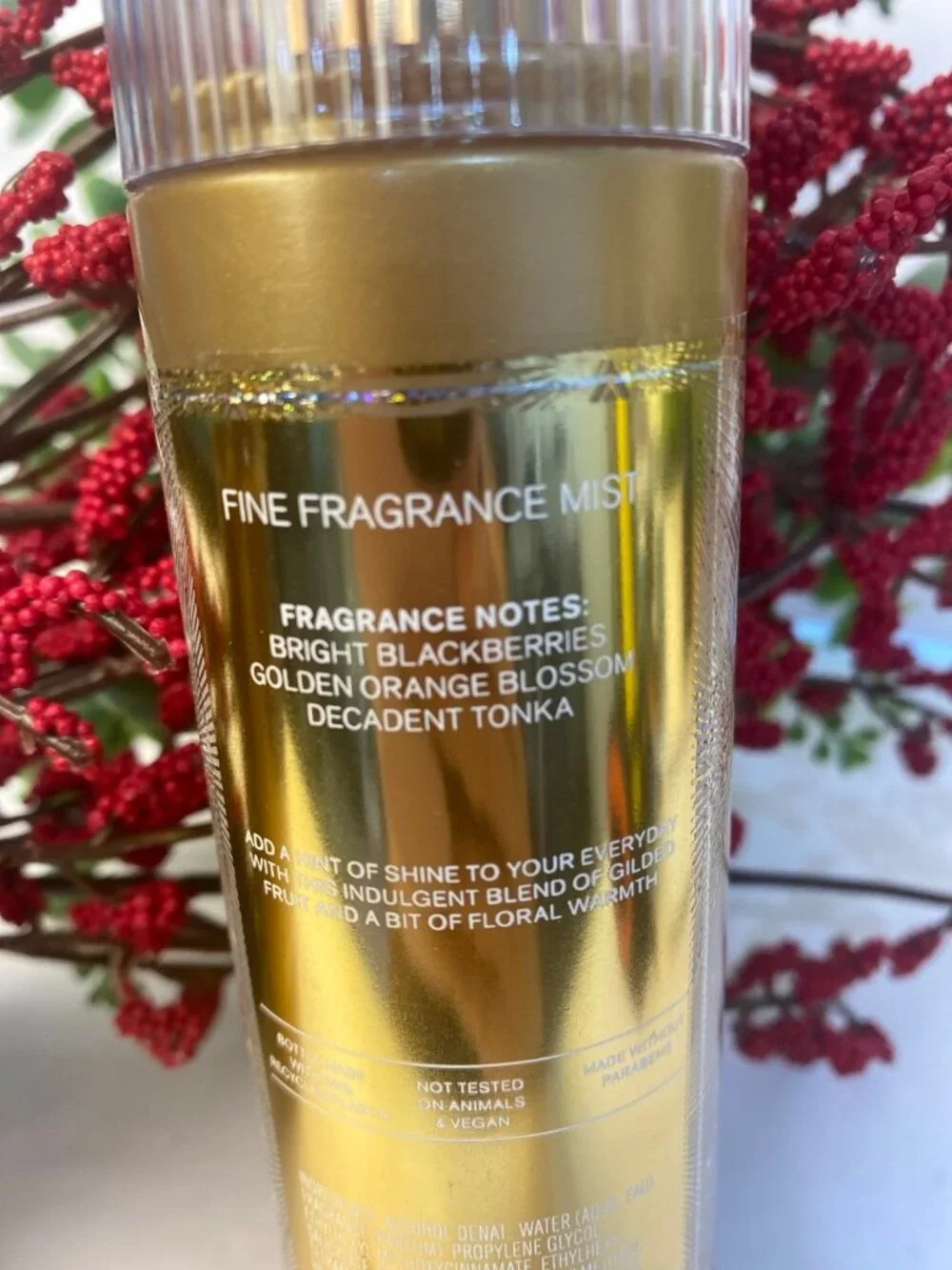 “Touch of Gold” BBW New 3 -Pc Body Care Set